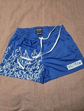 KILL CREW MUAY THAI FLAME SHORTS (MID THIGH CUT)